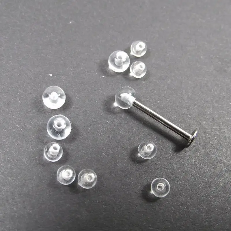 100pcs Transparent Replacement - Body Jewelry Replacement Ball ulasan dan harga
