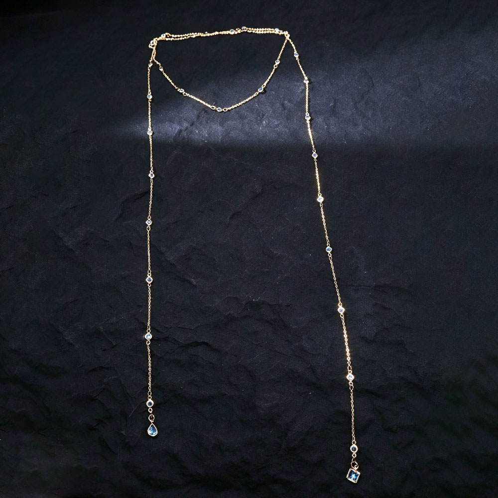 New Fashionable Elegant Neckla - Body Jewelry Necklace ulasan dan harga